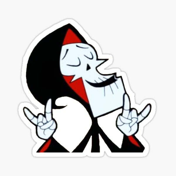 Grim Reaper Cartoon Stickers Redbubble