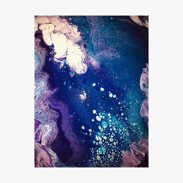 Acrylic Pour Photographic Print