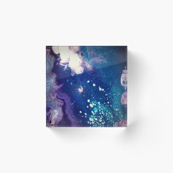 Acrylic Pour Acrylic Block