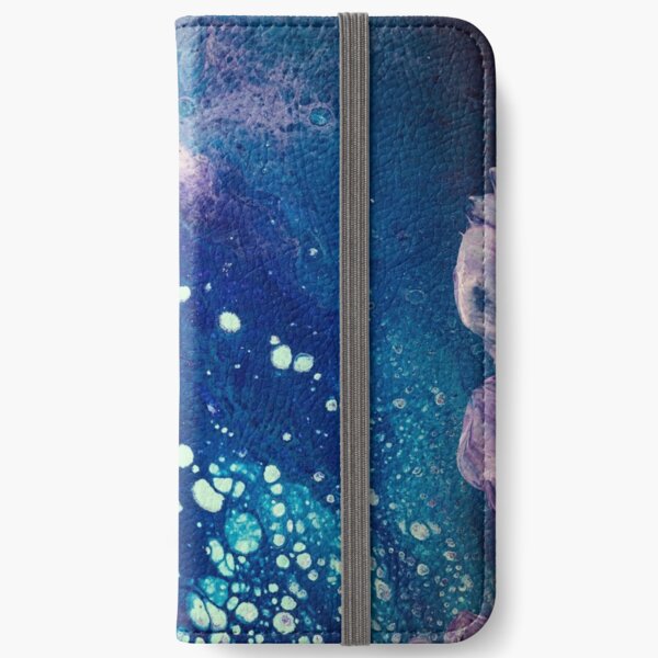 Acrylic Pour iPhone Wallet