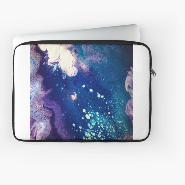 Acrylic Pour Laptop Sleeve