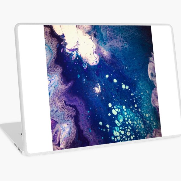 Acrylic Pour Laptop Skin