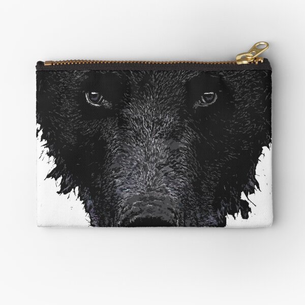 Bear Stare Zipper Pouch