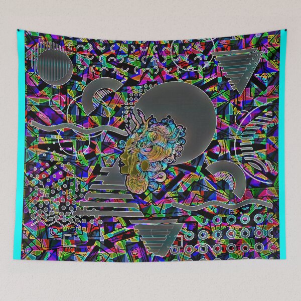 Item preview, Lady psychedelia  designed and sold by jellyrelish.