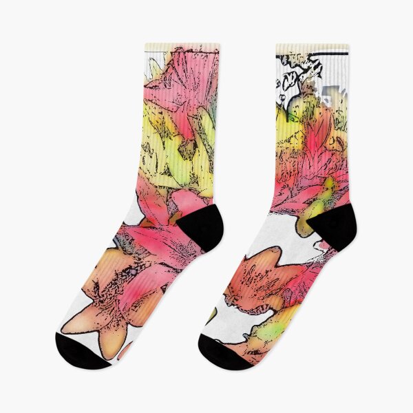 Item preview, Large Bunch of Flowers - pastel shades  designed and sold by designbywhacky.
