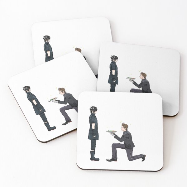 Item preview, Ignis Proposing Veggies to Noctis Version 1 — Final Fantasy XV designed and sold by kurisuoo.