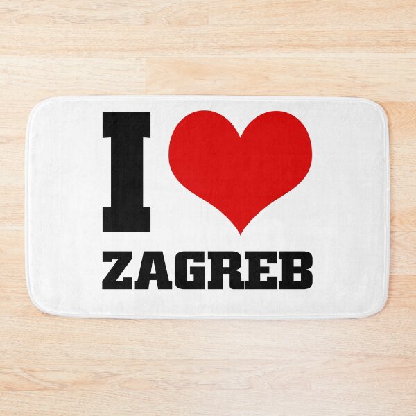 Item preview, I love ZAGREB designed and sold by Thestarrysky.