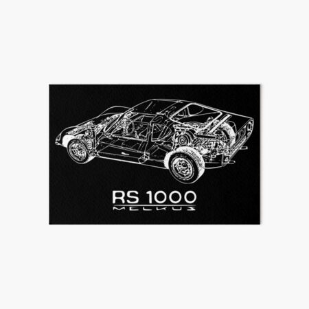 Melkus Rs 1000 Gdr Sports Car Legend Wartburg Art Board Print By Rs Customstylez Redbubble