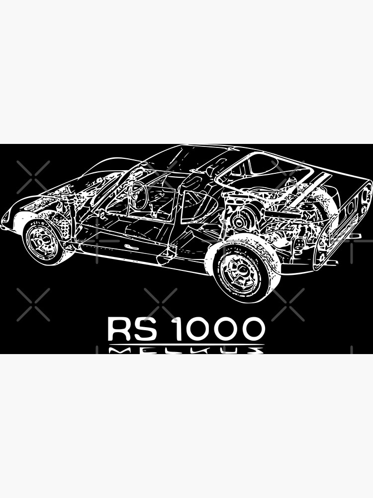 Melkus Rs 1000 Gdr Sports Car Legend Wartburg Greeting Card By Rs Customstylez Redbubble