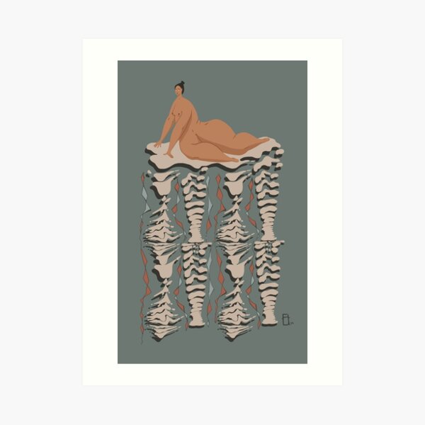 On The Spring Rain Art Print