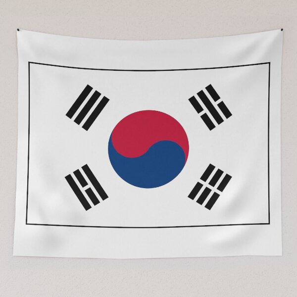 Item preview, South Korea Flag Gifts, Masks, Stickers & Products designed and sold by mpodger.