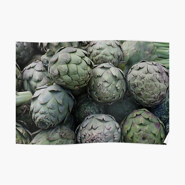 Artichokes on a bus Poster