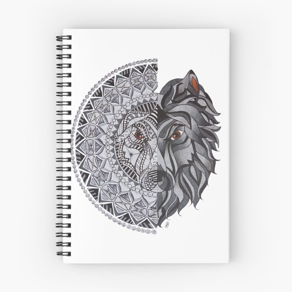 Item preview, Wolf Mandala  designed and sold by Ella-brand.