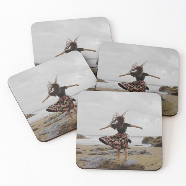 Item preview, Lady in Formal Dress on Windy Beach designed and sold by thelemmingface.