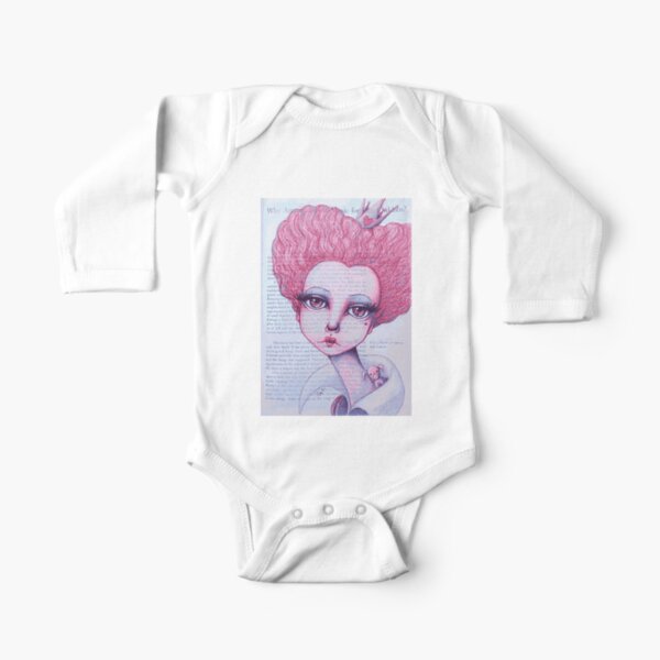 The Queen Long Sleeve Baby One-Piece