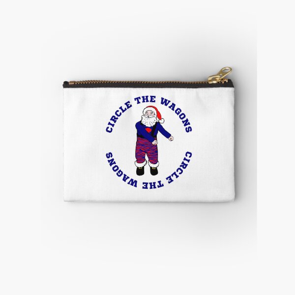 Item preview, Bills Mafia Christmas Dancing Santa Circle the Wagons designed and sold by LaurenElin.