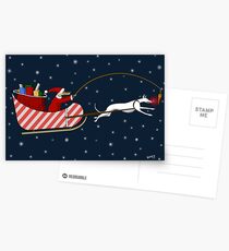 Santa Paws & Roo-dy Postcards