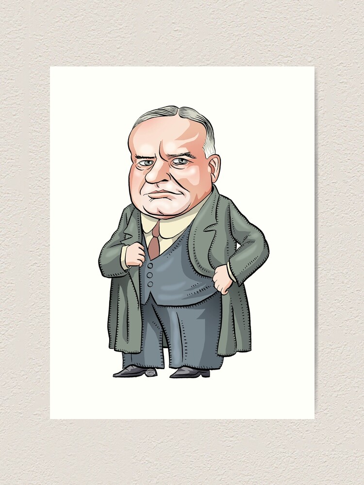 Alternate view of President Herbert Hoover Art Print