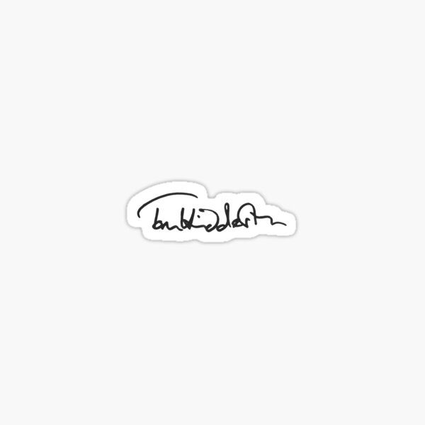 Item preview, Tom Hiddleston signature designed and sold by lilybway.