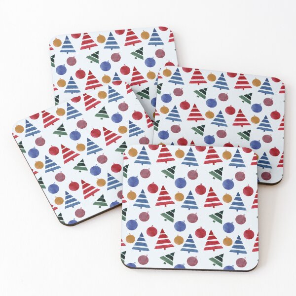 Item preview, Watercolor Trees and bulbs Pattern  designed and sold by Alisha Watercolors.