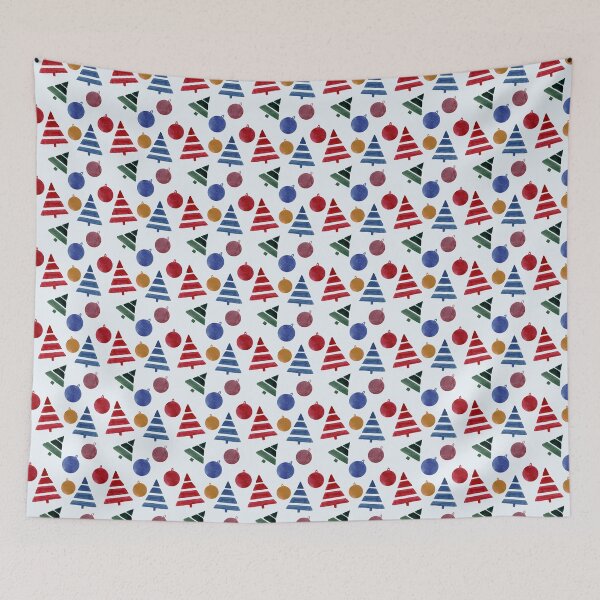 Item preview, Watercolor Trees and bulbs Pattern  designed and sold by Alisha Watercolors.