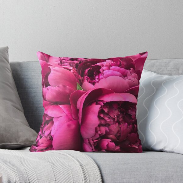 Item preview, Hot pink peonies designed and sold by mille177.