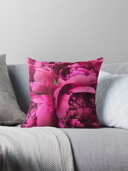 Vista previa del artículo con la obra «Peonías rosas fuertes», diseñado y vendido por mille177.