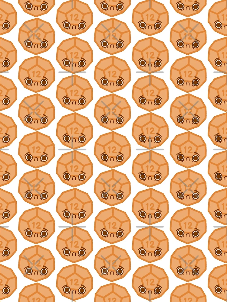 Thumbnail 3 of 3, Scarf, Alignment Excitement - D12 designed and sold by RiskyPixels.