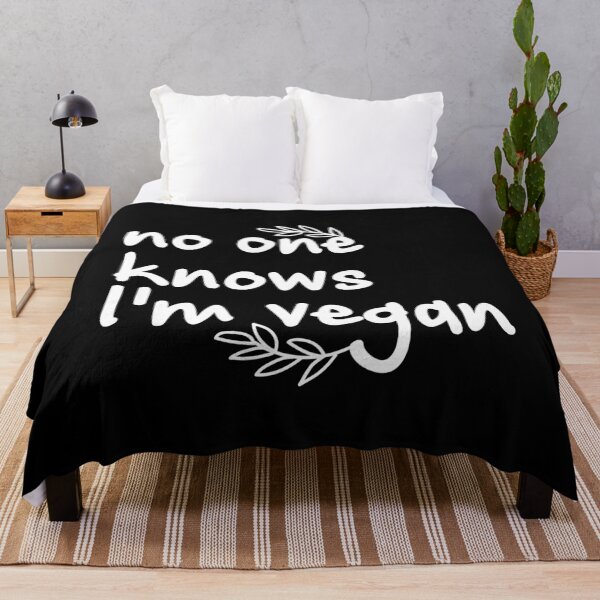 Item preview, No one knows I'm vegan designed and sold by onrcnoz.