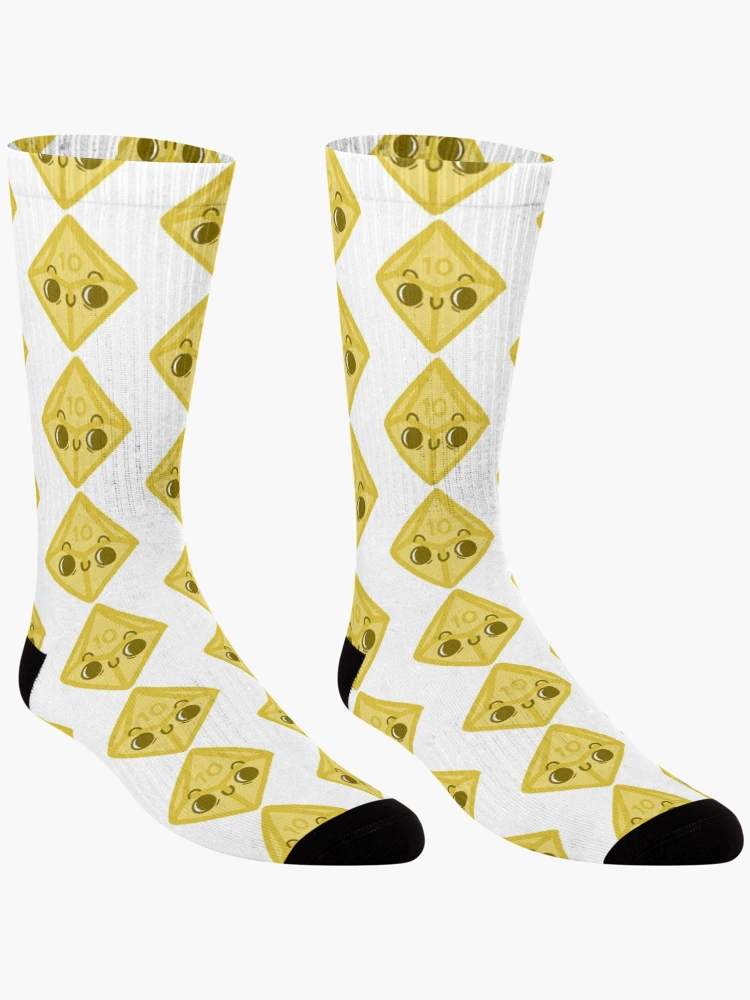 Thumbnail 3 of 5, Socks, Alignment Excitement - D10 designed and sold by RiskyPixels.