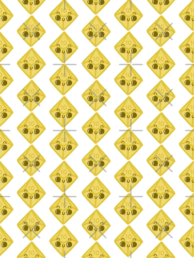 Thumbnail 3 of 3, Scarf, Alignment Excitement - D10 designed and sold by RiskyPixels.