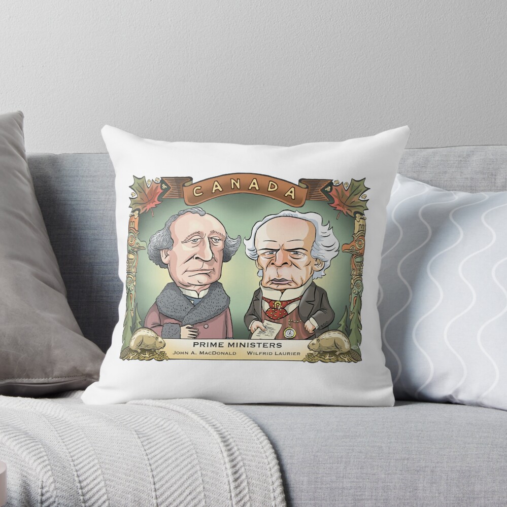 Item preview, Throw Pillow designed and sold by MacKaycartoons.