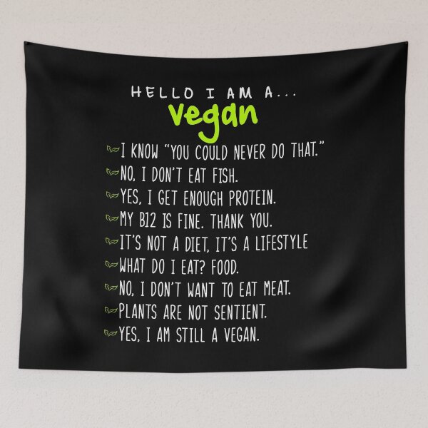 Item preview, Hello I am Vegan Vegetarian Veganism designed and sold by onrcnoz.
