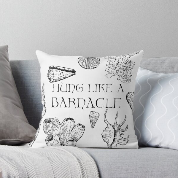 Item preview, Hung Like a Barnacle - cirripedology humour designed and sold by pixiegutsGB.