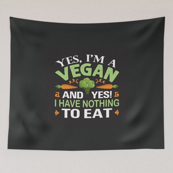 Item preview, Funny Vegan  designed and sold by Alli Well.