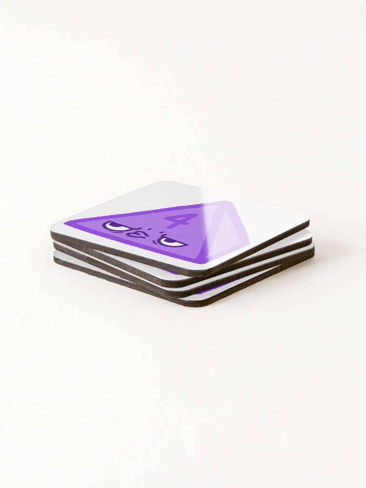 Thumbnail 4 of 5, Coasters (Set of 4), Alignment Excitement - D4 designed and sold by RiskyPixels.