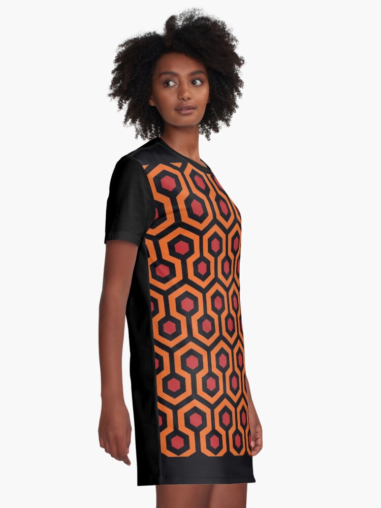 Thumbnail 2 of 5, Graphic T-Shirt Dress, Overlook Pattern! designed and sold by LordNeckbeard.