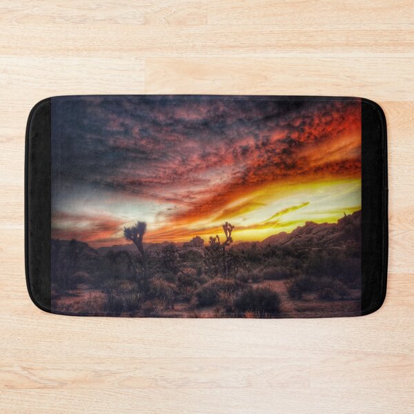 Item preview, Fiery Sunset at Barker Dam designed and sold by Kylejmcdonough.