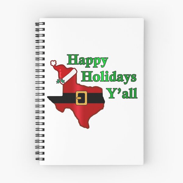 Item preview, Happy Holiday Greetings from Texas Y'all - Christmas Santa designed and sold by originalsusie.