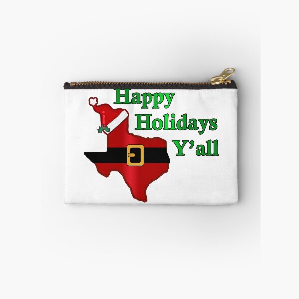 Item preview, Happy Holiday Greetings from Texas Y'all - Christmas Santa designed and sold by originalsusie.
