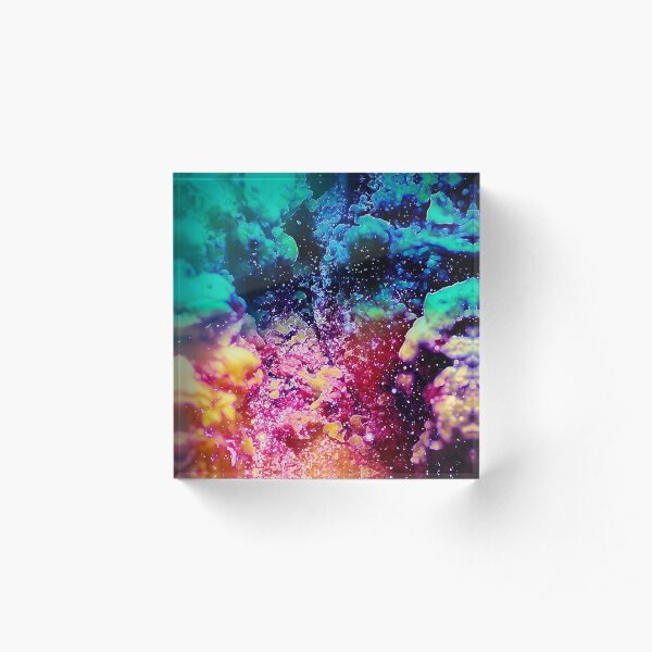Starfield Acrylic Block