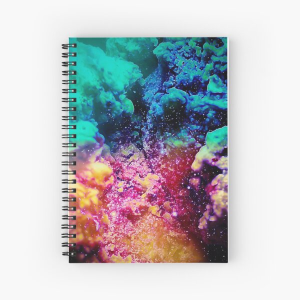 Starfield Spiral Notebook