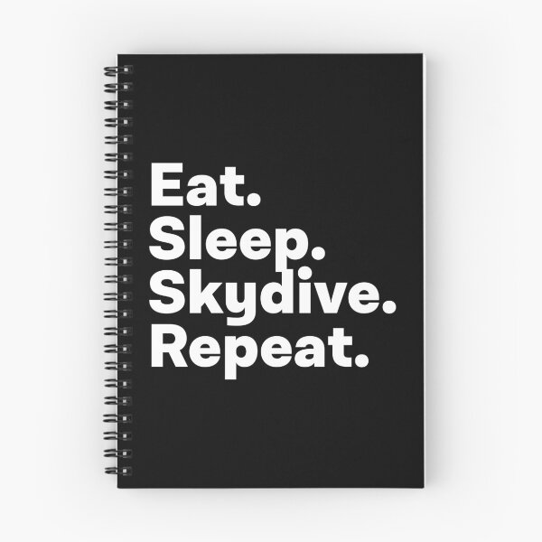 Item preview, Eat Sleep Skydive Repeat designed and sold by teesaurus.