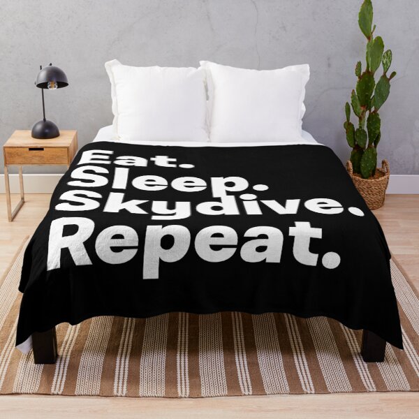 Item preview, Eat Sleep Skydive Repeat designed and sold by teesaurus.