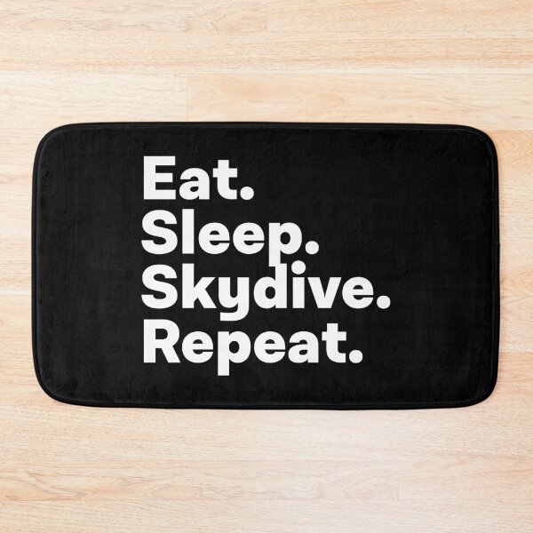 Item preview, Eat Sleep Skydive Repeat designed and sold by teesaurus.