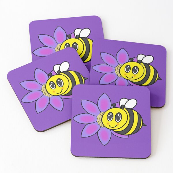 Item preview, Little Bee with Flower designed and sold by MollyTamolly.
