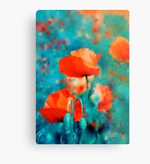 Poppies Metal Print