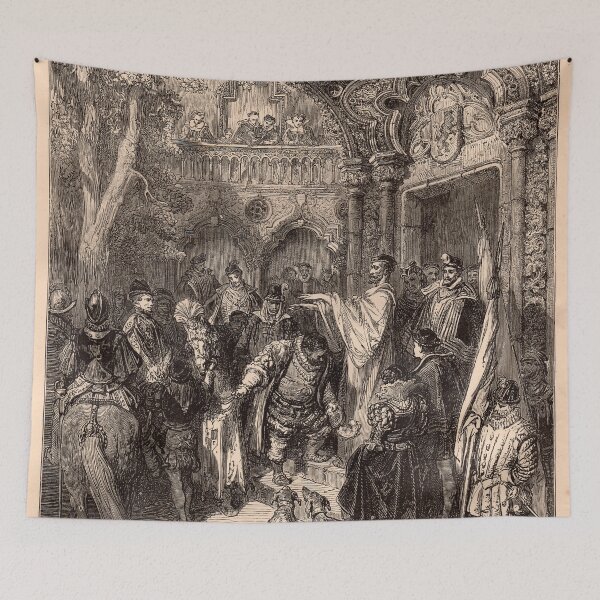 Item preview, This is a Gustave Dore illustration from Don Quixote. designed and sold by Frankie Doodles!.