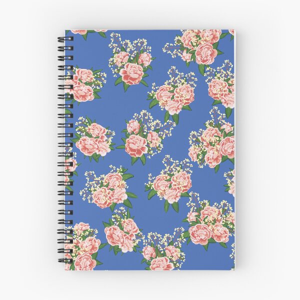Item preview, Peony and Myrtle Bouquet (repetición grande) designed and sold by DoodleTrees.