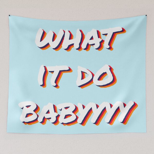 Item preview, light blue what it do babyyy  designed and sold by aprilconway.